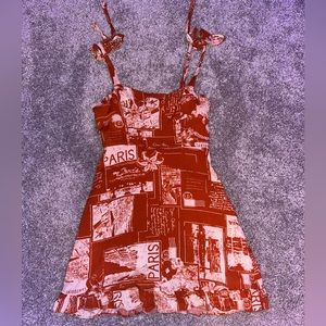 Urban Outfitters Paris Mini Dress